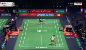 Le replay du 8e de finale de Christo Popov - Badminton