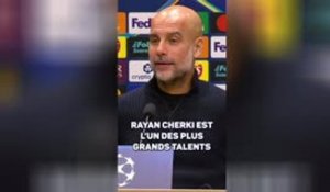 Man. City - Guardiola : "Cherki, l'un des plus grands talents que j'ai jamais vus"