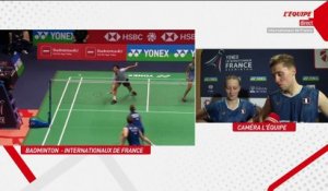 Thom Gicquel : « On s'est fait très peur » - Badminton - Internationaux de France