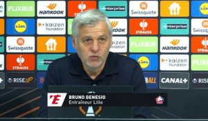 Genesio : « Je m'en veux » - Foot - Ligue Europa - Lille