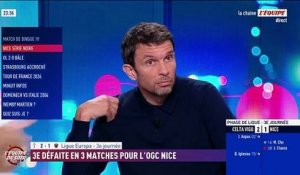 Franck Haise : « Jusqu'à la 39e minute, je pensais qu'on pouvait le faire » - Foot - Ligue Europa - Nice