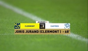 TOP 14 - Essai de Joris JURAND (ASM) - ASM Clermont - Castres Olympique