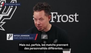 Spurs - Johnson revient sur le seul contre de Wembanyama