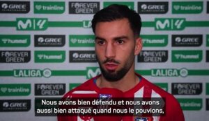 Atlético - Álex Baena : "Ce match montre la voie à suivre"