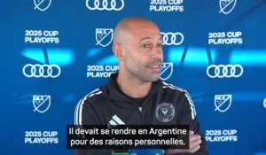 Inter Miami - Mascherano explique la raison du départ de De Paul en Argentine