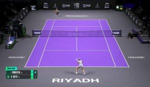 Victoire tranquille de Swiatek face à Keys - Tennis - WTA Finals