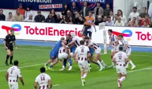 TOP 14 - Essai de Romain BUROS (UBB) - Castres Olympique - Union Bordeaux-Bègles
