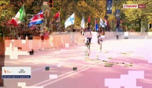 Le Kényan Benson Kipruto s'impose pour... 3 centièmes de seconde - Athlé - Marathon de New York