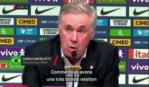 Brésil - Ancelotti réagit à l’affaire Xabi/Vinícius : “C'est réglé, il n’y a plus rien à ajouter”