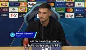 Naples - Politano : “Se rappeler de la belle raclée prise contre le PSV pour se donner à 100%”