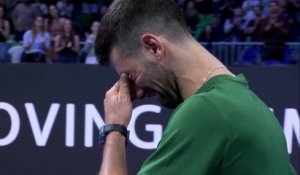 Athènes - Djokovic en larmes lors de l'hommage rendu à son mentor Nikola Pili