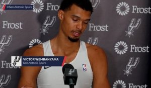 Wembanyama : « On ne mérite pas la victoire ce soir » - Basket - NBA