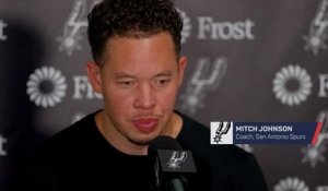 Spurs - Mitch Johnson défend Victor Wembanyama après un match compliqué