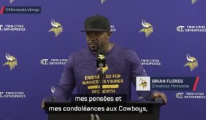 Minnesota Vikings - Flores sur le décès de Marshawn Kneeland : "Une nouvelle tragique"