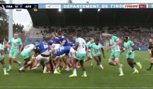 Les deux essais des Bleuets face à l'Afrique du Sud en vidéo - Rugby