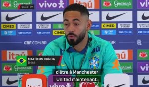Brésil - Cunha : “Man. United est un club qui doit être au sommet”