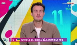 Eduardo Camavinga s'entraîne encore à part à la veille d'un France-Ukraine décisif - Foot - Qualif. Coupe du monde - Bleus