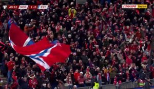 Le doublé express de Sorloth face à l'Estonie - Foot - Qualif. Coupe du monde