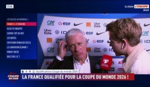 Didier Deschamps : «  C'est souvent le même cas de figure quand on se retrouve face un bloc bas » - Foot - Qualif. Coupe du monde
