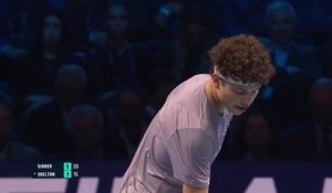 Finales ATP - Sinner domine Shelton et affrontera De Minaur