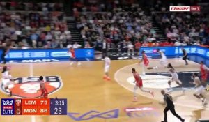 L'expulsion de Mike James face au Mans - Basket - Betclic Élite