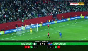 La séance de tirs au but entre Nigeria et RD Congo - Foot - Qualif. Coupe du monde