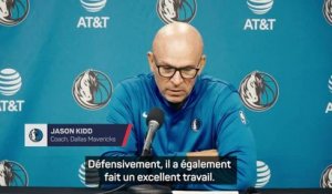 Mavericks - Kidd salue Cooper Flagg après la victoire en prolongation