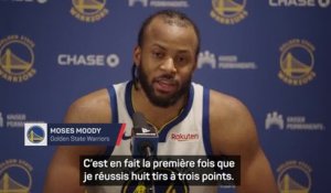 Warriors - Moses Moody : "J’ai enfin battu le record de mon oncle !"