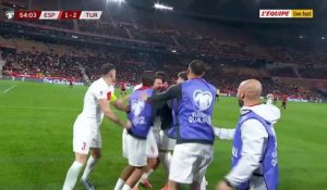 Les Turcs créent la sensation et mènent face à l'Espagne - Foot - Qualif. Coupe du monde