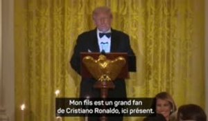 CdM 2026 - Trump : "Mon fils est un grand fan de Cristiano Ronaldo"
