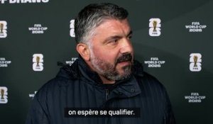 Italie - Gattuso : "Une grande responsabilité"