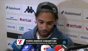 Aubameyang : « C'est ce que Marseille mérite » - Foot - Ligue 1