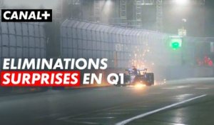 La piste détrempée de Las Vegas se joue des trajectoires des monoplaces
