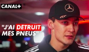 George Russell a eu peur de sauter du podium - Grand Prix de Las Vegas - F1