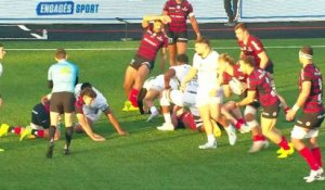 TOP 14 - Essai de Teddy THOMAS (ST) - US Montauban - Stade Toulousain