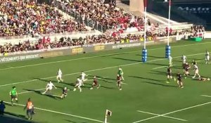 TOP 14 - Essai de Baptiste COUILLOUD (LOU) - LOU Rugby - ASM Clermont