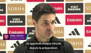Arsenal - Arteta : "Une journée mémorable, on ne gagne pas un derby 4-1 à chaque fois”