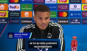 Newcastle - Malick Thiaw rend hommage à Harit et à Marseille