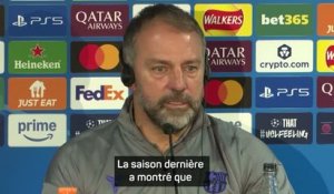 Barcelone - Flick : "Notre objectif, c’est d’être parmi les 8 premiers"