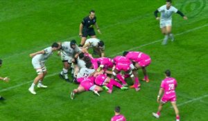 TOP 14 - Essai de Léo BARRE (SFP) - Stade Français Paris - RC Toulon