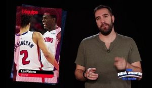 Le rookie, l'équipe, le Français... nos NBA Awards de la semaine  - Basket - NBA