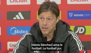 Séville - Almeyda : “Alexis Sánchez est bavard, mais dans le bon sens du terme !”