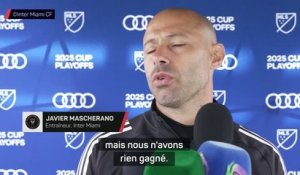 Inter Miami - Mascherano ne veut pas s’enflammer avant la finale de conférence
