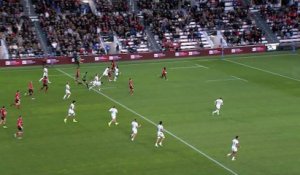 TOP 14 - Essai de Setariki TUICUVU (RCT) - RC Toulon - US Montauban
