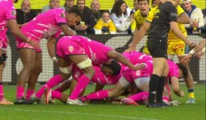 TOP 14 - Essai de Baptiste JAUNEAU (ASM) - ASM Clermont - Stade Français Paris