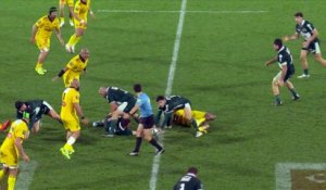 TOP 14 - Essai de Aaron GRANDIDIER (SP) - Section Paloise - Stade Rochelais