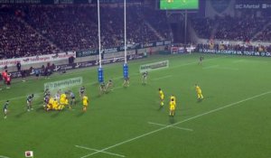 TOP 14 - Essai de Jules FAVRE (SR) - Section Paloise - Stade Rochelais