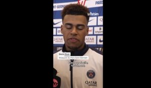 PSG : Désiré Doué se sent très bien après sa blessure