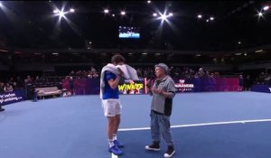 Ugo Humbert s'impose d'entrée de jeu face à Goffin - Tennis - UTS