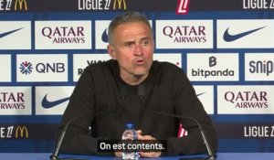 PSG - Enrique : "Une soirée presque parfaite"